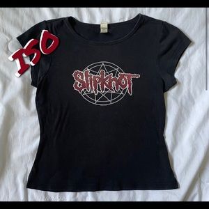 ISO!!! Slipknot black band baby tee